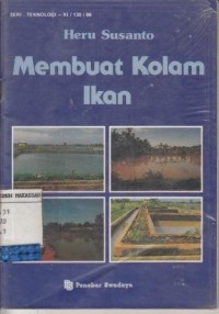 Membuat kolam ikan