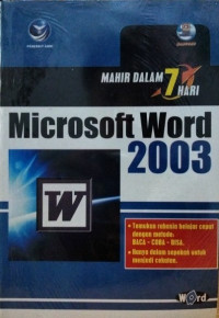 Mahir Dalam 7 Hari: Microsoft Word 2003