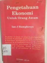 Pengetahuan Ekonomi Untuk Orang Awam