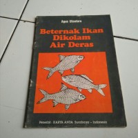 Beternak Ikan Dikolam Air Deras