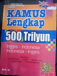 Kamus Lengkap 500 Trilyun