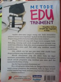 Metode EDU Tainment Menjadikan Siswa Kreatif dan Nyaman Di Kelas