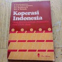 Koperasi Indonesia yang berdasarkan Pancasila dan UUD 1945