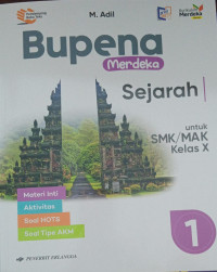 Image of Bupena Merdeka Sejarah Jilid 1 untuk SMK/MAK Kelas X: Berdasarkan Kurikulum Merdeka