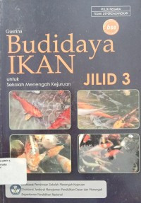 Budidaya Ikan Jilid 3 untuk SMK