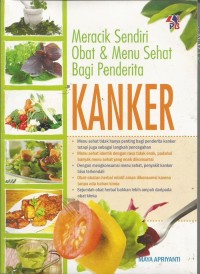 Meracik Sendiri Obat dan Menu Sehat Bagi Penderita Kanker