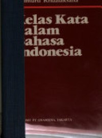 Kelas Kata Dalam Bahasa Indonesia